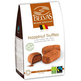 Tartufi alle nocciole belgi senza glutine commercio equo BIO 100 g - BELVAS